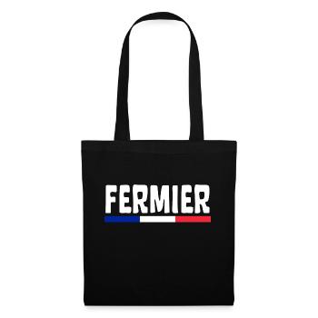 Fermier Français - Sac en tissu - noir - Devant