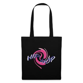 Hip Hop Squirl - Stoffbeutel - Schwarz - Vorne