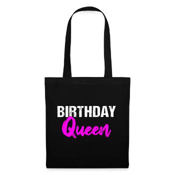 Birthday Queen - Tote Bag - black - Front