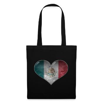 The heart of Mexico - Tote Bag - black - Front