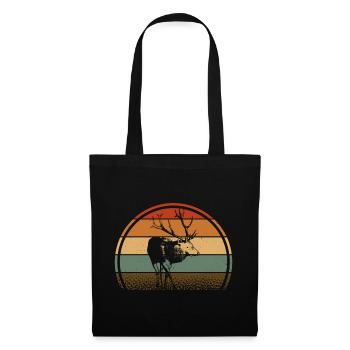 Deer - Tote Bag - black - Front
