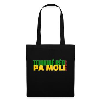 Tchimbé rèd pa moli - Sac en tissu - noir - Devant