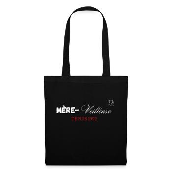 Mère veilleuse depuis 1992 - Sac en tissu - noir - Devant