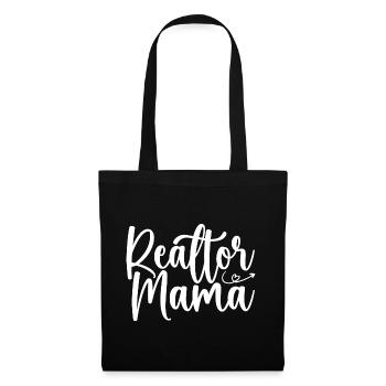 Realtor Mama - Sac en tissu - noir - Devant
