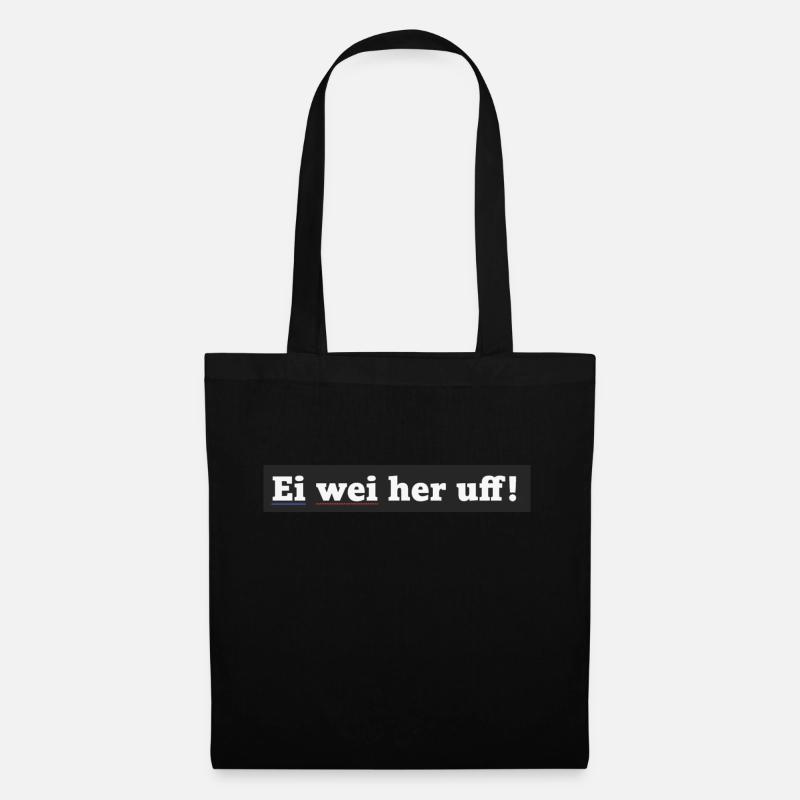 Ei wei her... - Stoffbeutel - Schwarz
