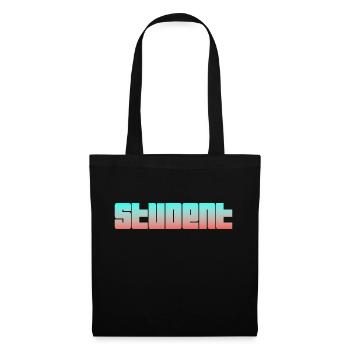 StundentLogo - Stoffbeutel - Schwarz - Vorne