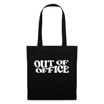 Out of Office Retro Vibes for Relaxed Days - Tote Bag - black - Front