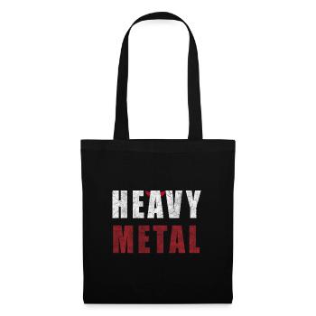 Heavy Metal Motif - Tote Bag - black - Front