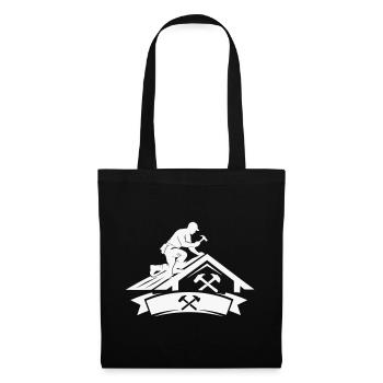 Roofer Master Motif - Tote Bag - black - Front