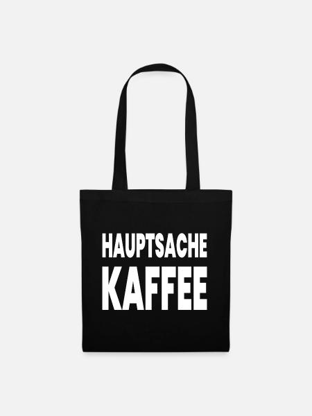 Kaffee - Stoffbeutel - Schwarz