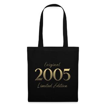 21st Birthday Gift Vintage July Vintage 2005 - Tote Bag - black - Front