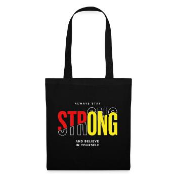 Stay Strong Typo with Confidence - Tote Bag - black - Front