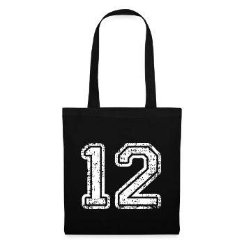 12 - Tote Bag - black - Front