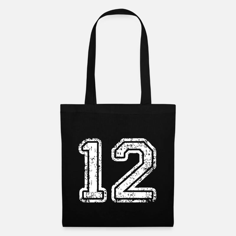 12 - Tote Bag - black