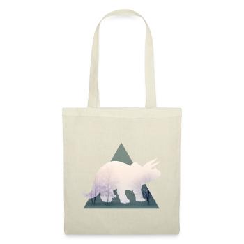 Triceratops in the forest - Tote Bag - nature - Front