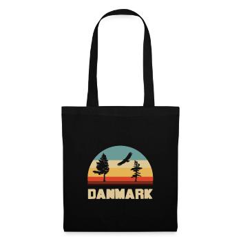danemark danois cadeau - Sac en tissu - noir - Devant