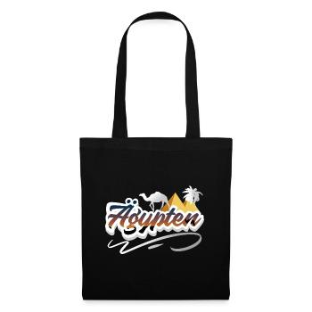 Egypte - Sac en tissu - noir - Devant