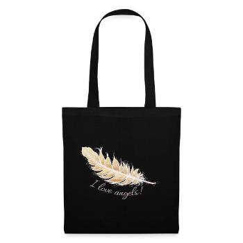 Angel feather Love - Sonja Ariel von Staden - Tote Bag - black - Front