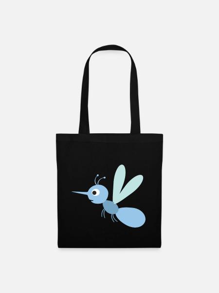 Mosquito - Stoffbeutel - Schwarz