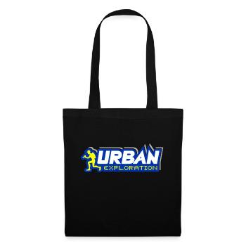 Urban Explorer Urbex - Stoffbeutel - Schwarz - Vorne