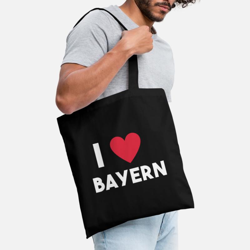 ich liebe Bayern Stoffbeutel