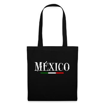 México - Sac en tissu - noir - Devant