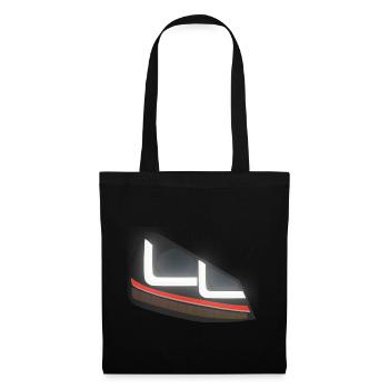 Les phares - Voiture - Sac en tissu - noir - Devant