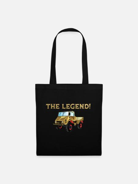 Die Legende - The Legend / Unimog - Stoffbeutel - Schwarz
