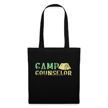 Tent Camp Manager Summer Camp - Tote Bag - black - Front