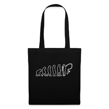 Pêche Pêcheur Pêche Pêche Hameçons de pêche - Sac en tissu - noir - Devant