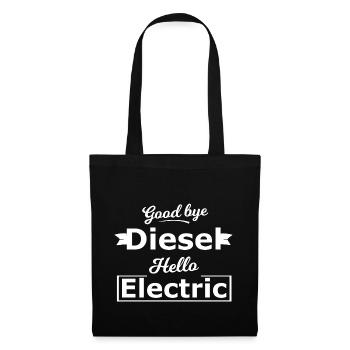 Good Bye Diesel Cars - Tote Bag - black - Front