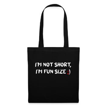 Drôle de fête pour les petites gens Humour 1 - Sac en tissu - noir - Devant