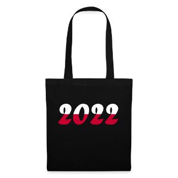 Coupe du monde de l’équipe nationale de Pologne - Sac en tissu - noir - Devant