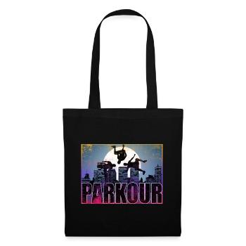 Parkour Freerunner Traceur Le Parcour parkourshirt - Tote Bag - black - Front