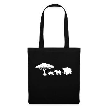 Safari Zoo Animal Safari Zoo - Tote Bag - black - Front