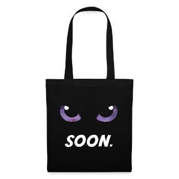 Cat Eyes Purple Soon - Tote Bag - black - Front