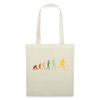 Evolution to triathlon - Running Evolution - Tote Bag - nature - Front