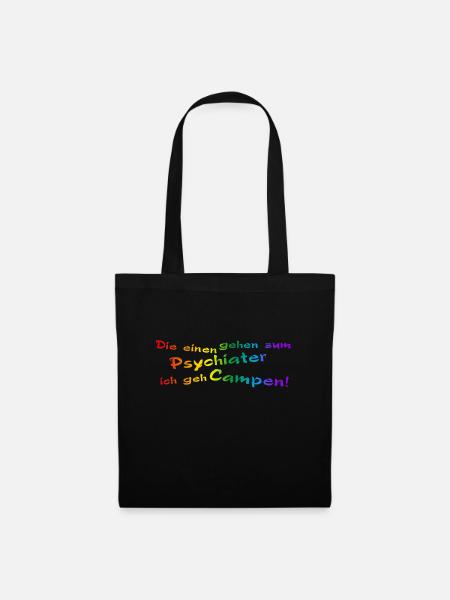 Psycho Camper pride - Stoffbeutel - Schwarz