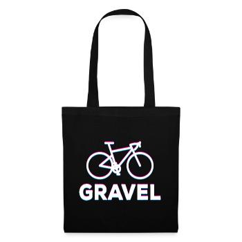 Vélo de gravier Glitch Cyclist Bikepacker Bike - Sac en tissu - noir - Devant