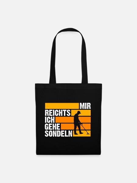 Sondler Sondeln Sondel Sondengänger - Stoffbeutel - Schwarz
