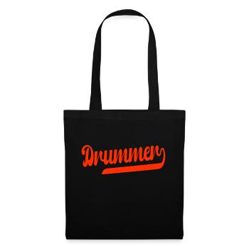 Drummer Drums Drummer Band - Tote Bag - black - Front