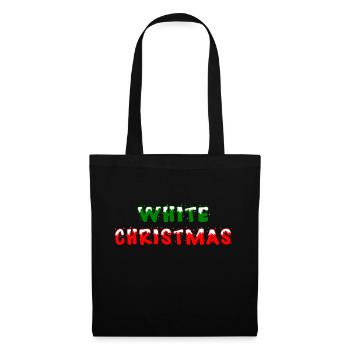 ☃️White Cristmas-Let it snow!❄️ - Tote Bag - black - Front