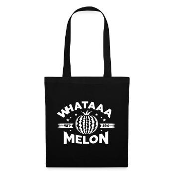 Whataaa Melon 7 - Sac en tissu - noir - Devant