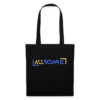 Allschwil - Stoffbeutel - Schwarz - Vorne