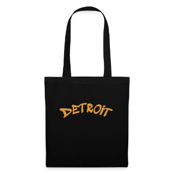 Detroit - Michigan - USA - America - Tote Bag - black - Front