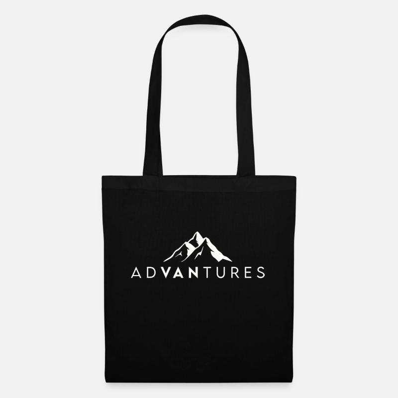 advantures - Stoffbeutel - Schwarz