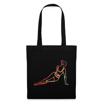 Fitness Sportswoman - Tote Bag - black - Front