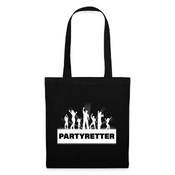 SAUVEURS DE FÊTE - Sac en tissu - noir - Devant