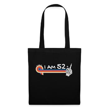 I Am 52 Plus Middle Finger - 53rd Birthday - Tote Bag - black - Front
