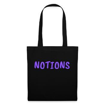 NOTIONS - Tote Bag - black - Front